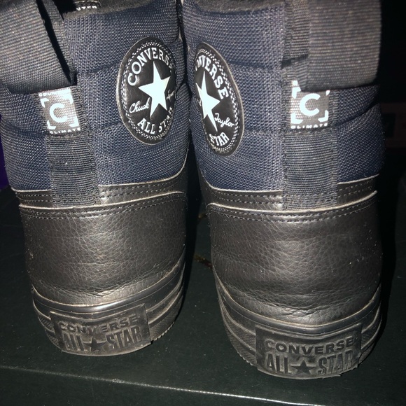 All black Converse Shoes Size 11 US - Picture 5 of 7